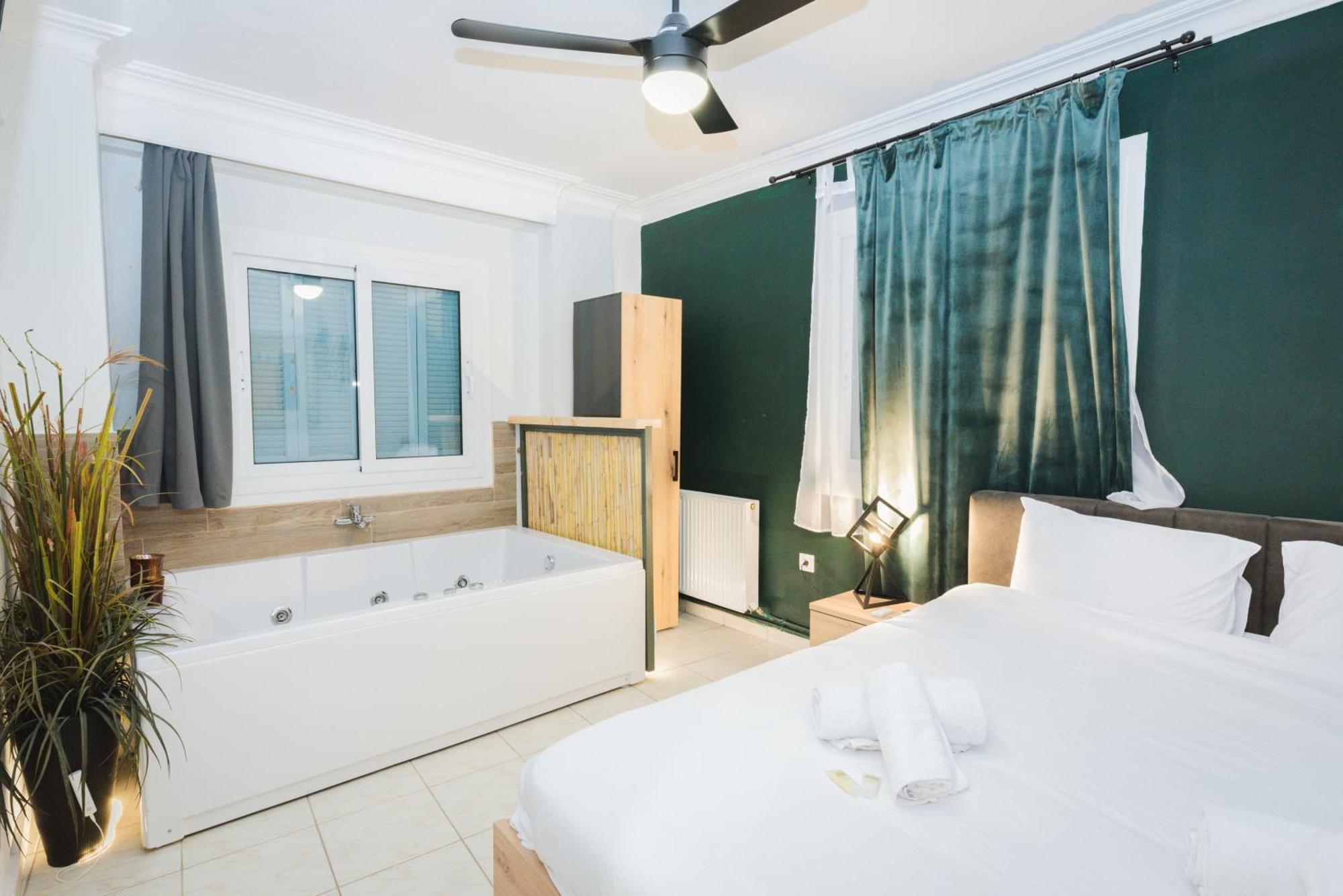 Stylish Apt W Jacuzzi, 5 Min To White Tower 塞萨洛尼基 外观 照片